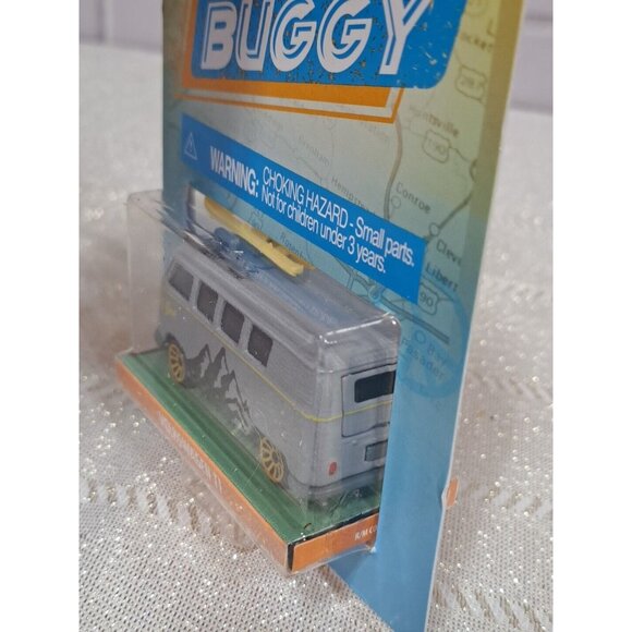 Jada Punch Buggy Slug Bug Volkswagen T1 "Mt. Bear" Diecast Model Van Ski - Picture 3 of 6